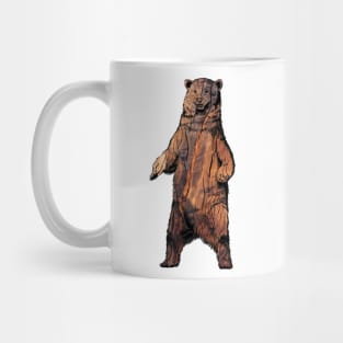 Wood Bear Mug